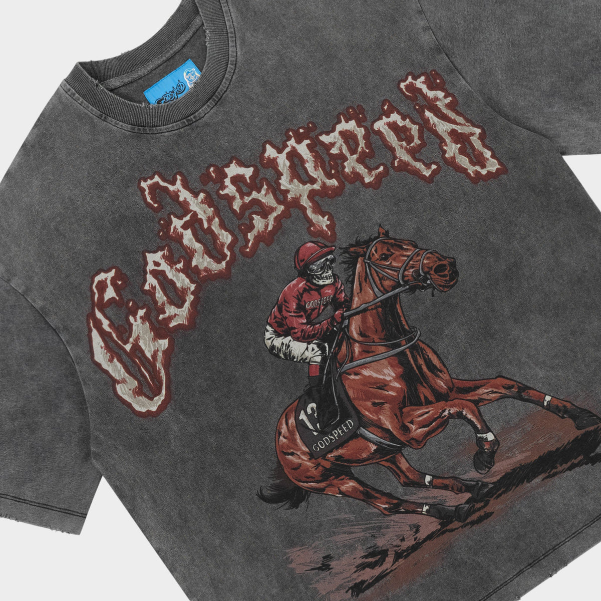 Godspeed Thoroughbred II NG T-Shirt (Grey Wash)
