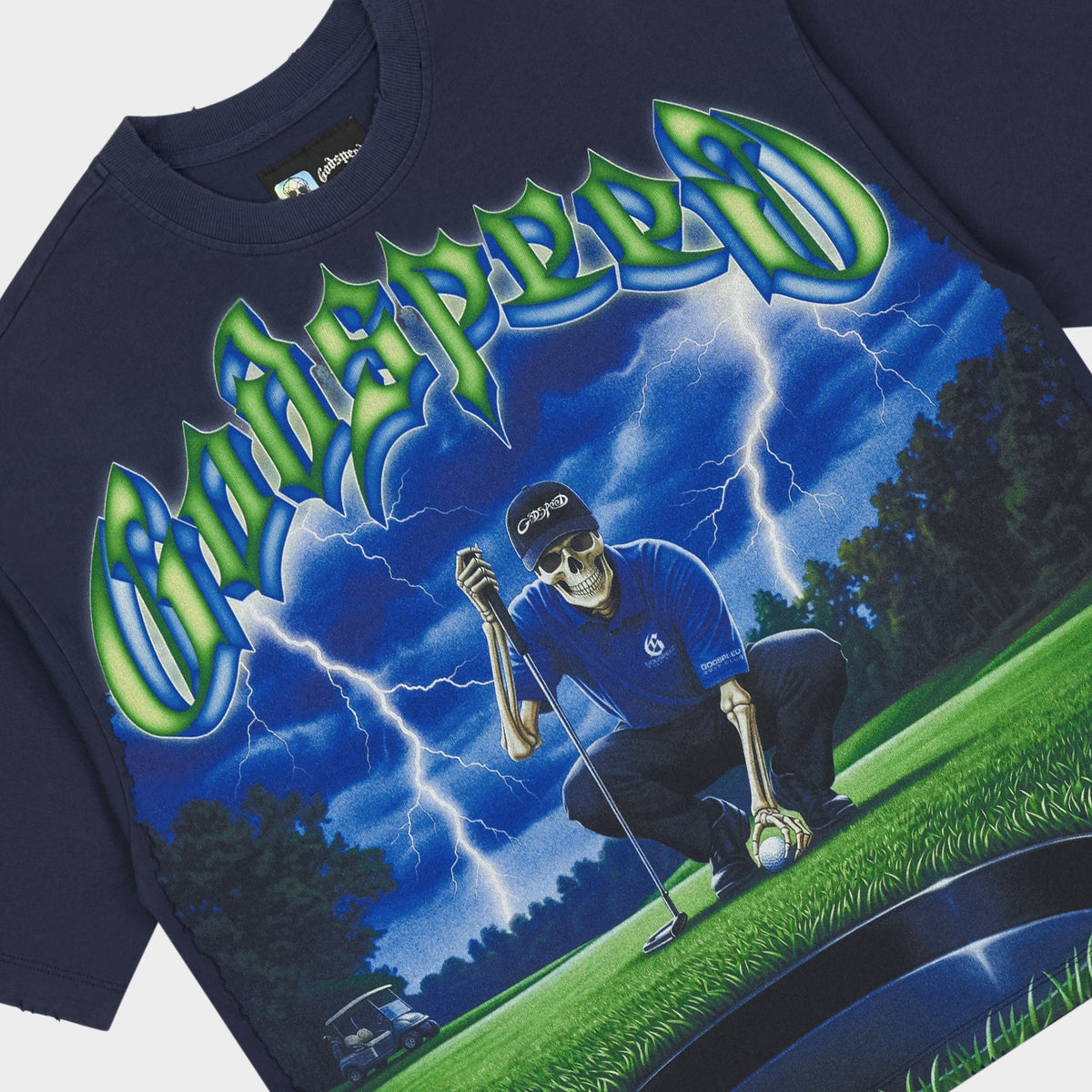 Godspeed No Mulligans T-Shirt (Navy)