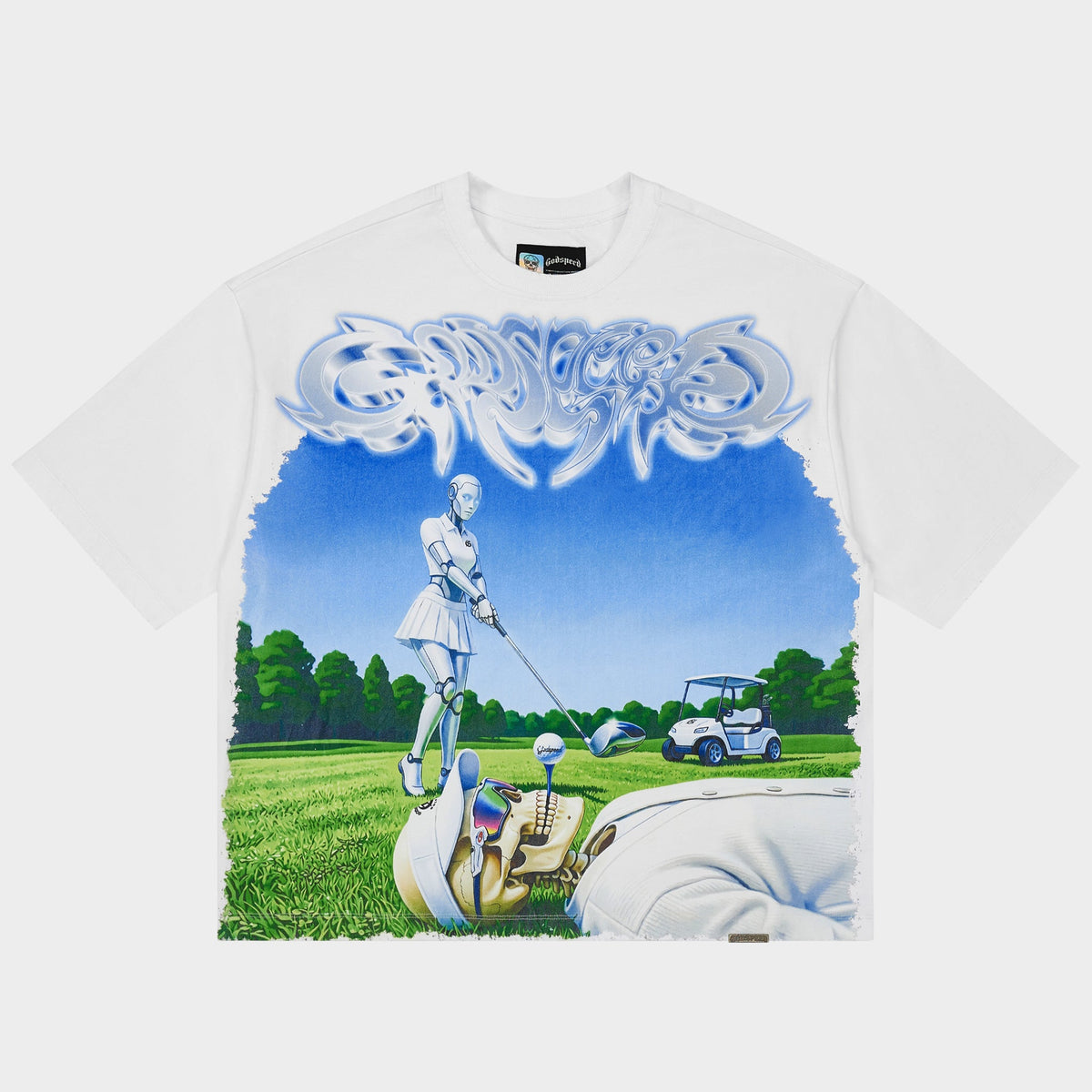 Godspeed Up2par T-Shirt (White)