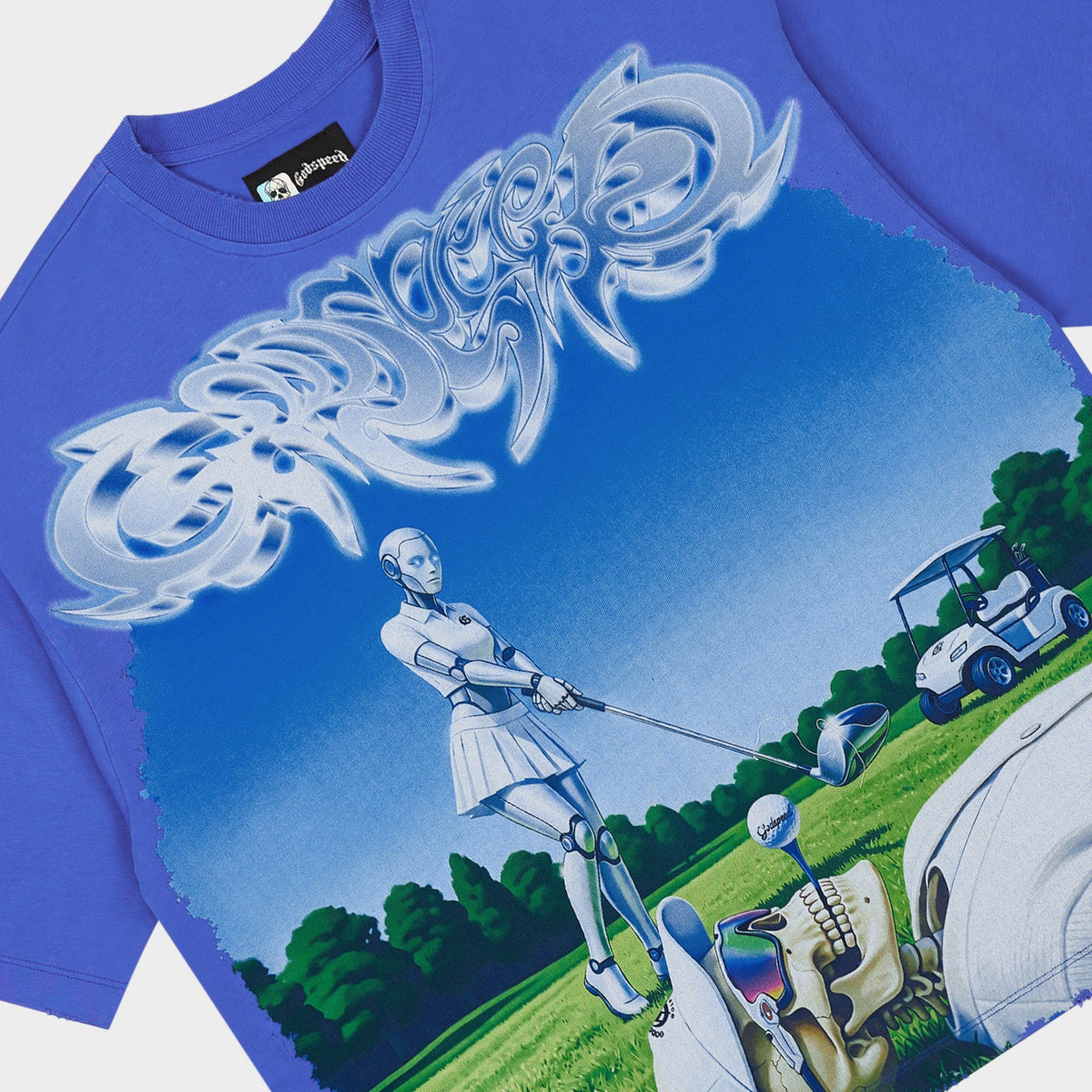 Godspeed Up2par T-Shirt (Blue)