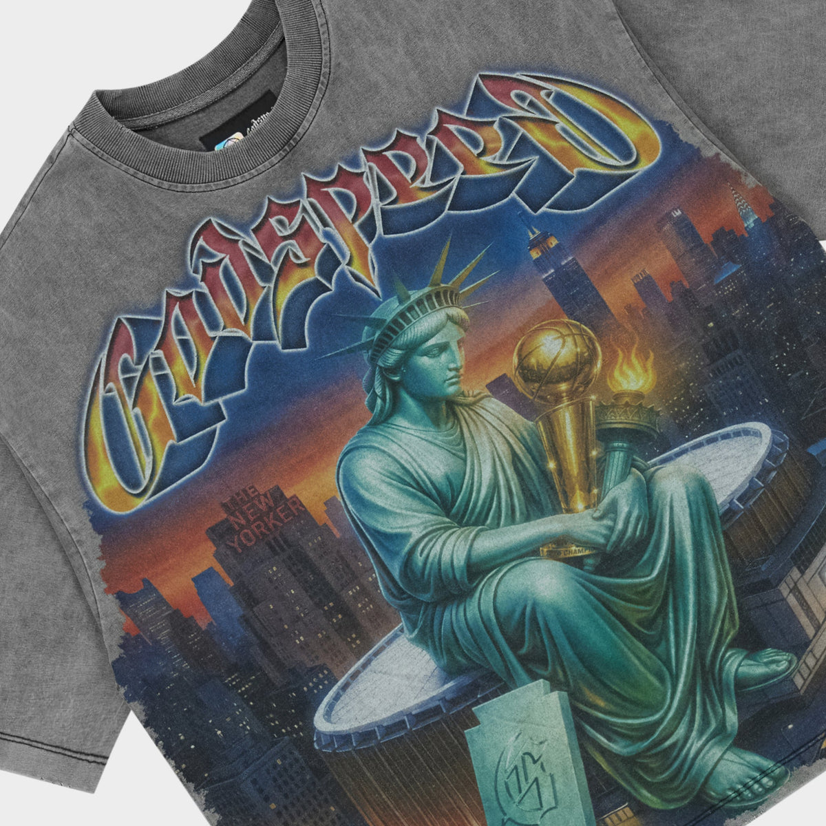Godspeed Finally T-Shirt (Grey Wash)