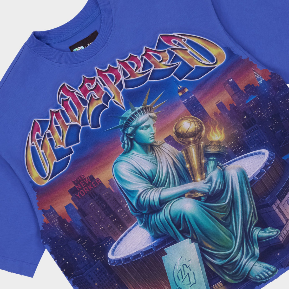 Godspeed Finally T-Shirt (Blue)
