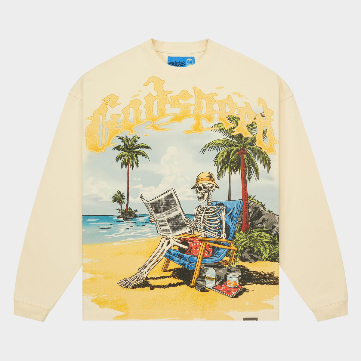 Godspeed Skeleton Beach II LS T-Shirt NG (Bone)