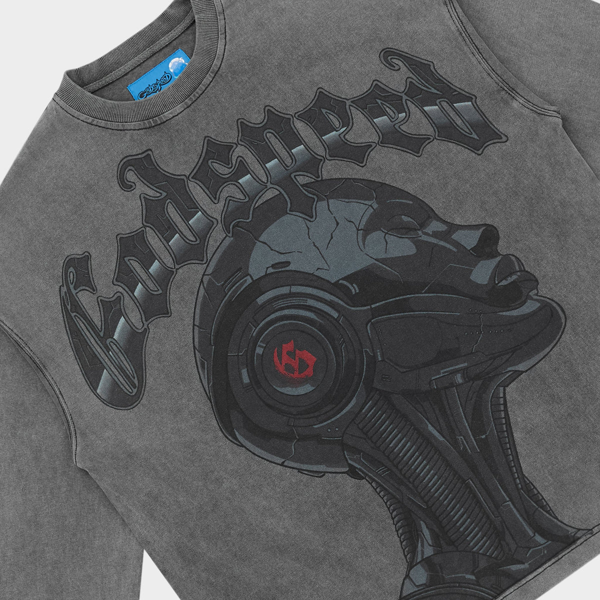 Godspeed Alexa II LS T-Shirt NG (Grey Wash)