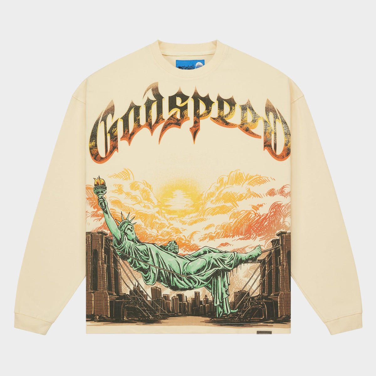 Godspeed Burnt Bridges II LS T-Shirt NG (Bone)