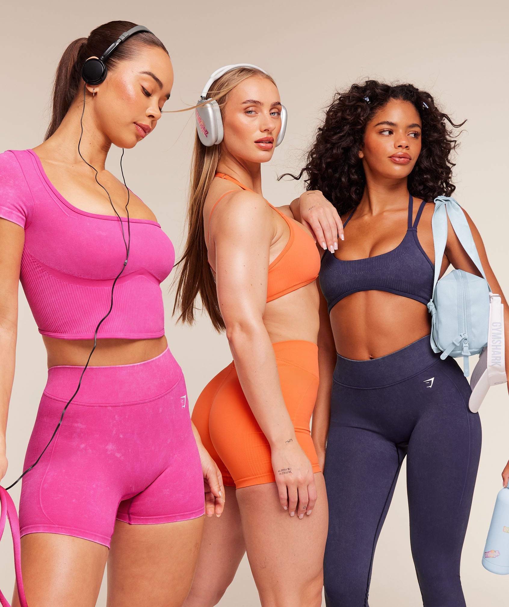 Women's Gymshark Gymshark X Bratz Crop Top Super-Set Pink