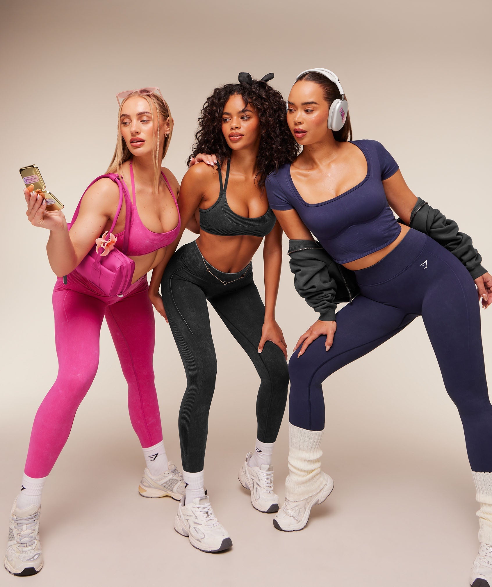 Women's Gymshark Gymshark X Bratz Leggings Indigo Purple