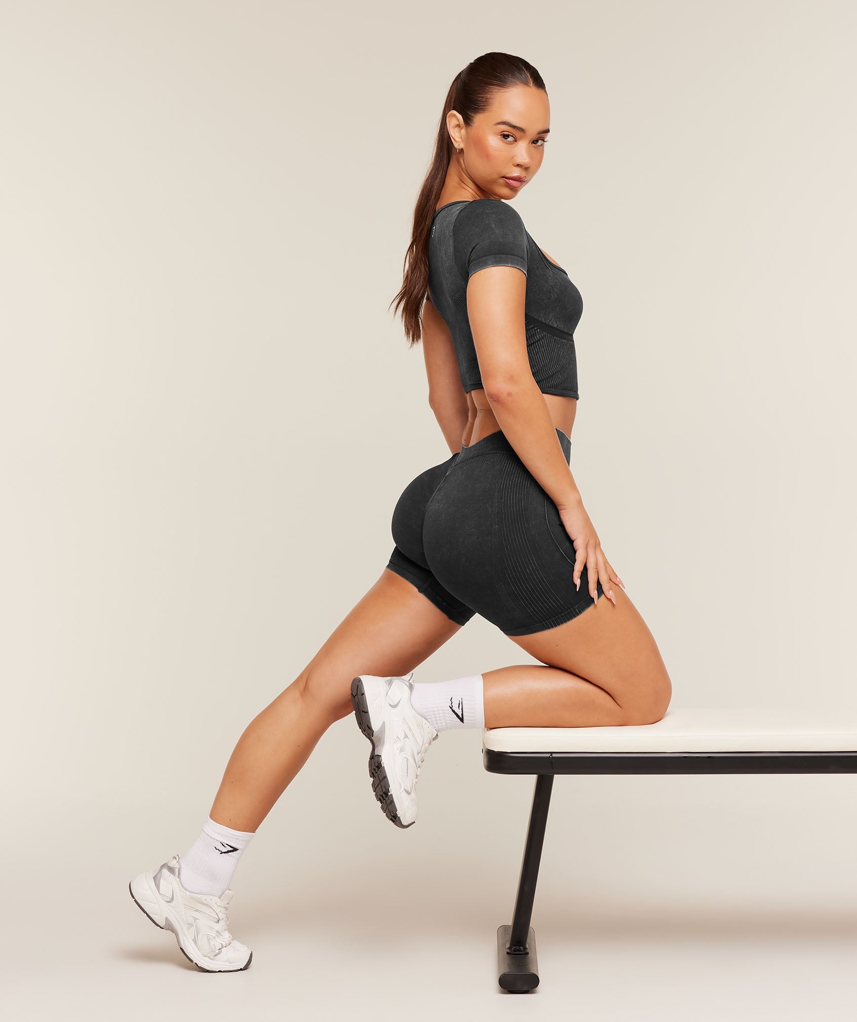 Women's Gymshark Gymshark X Bratz Shorts Black