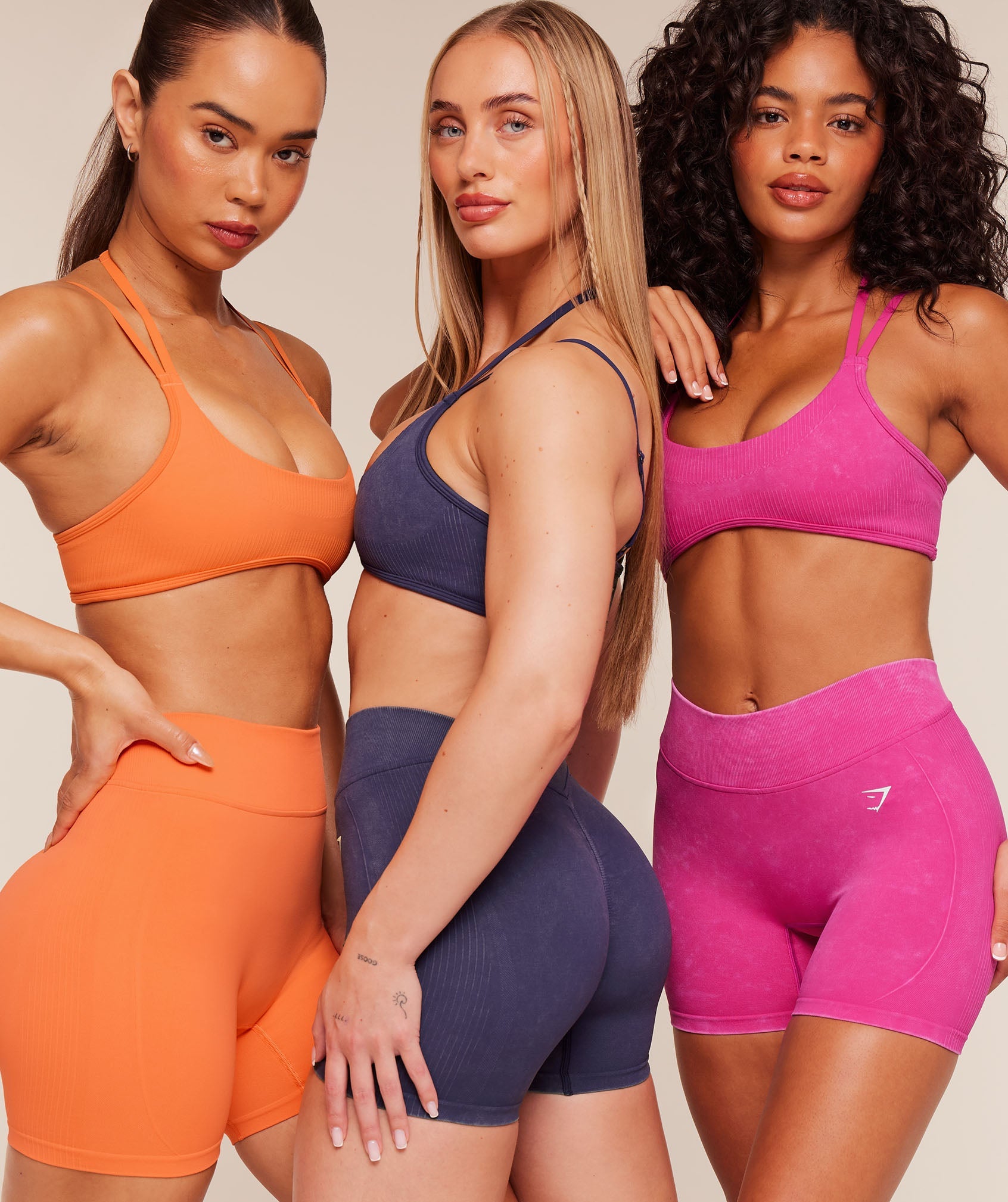 Women's Gymshark Gymshark X Bratz Shorts Indigo Purple