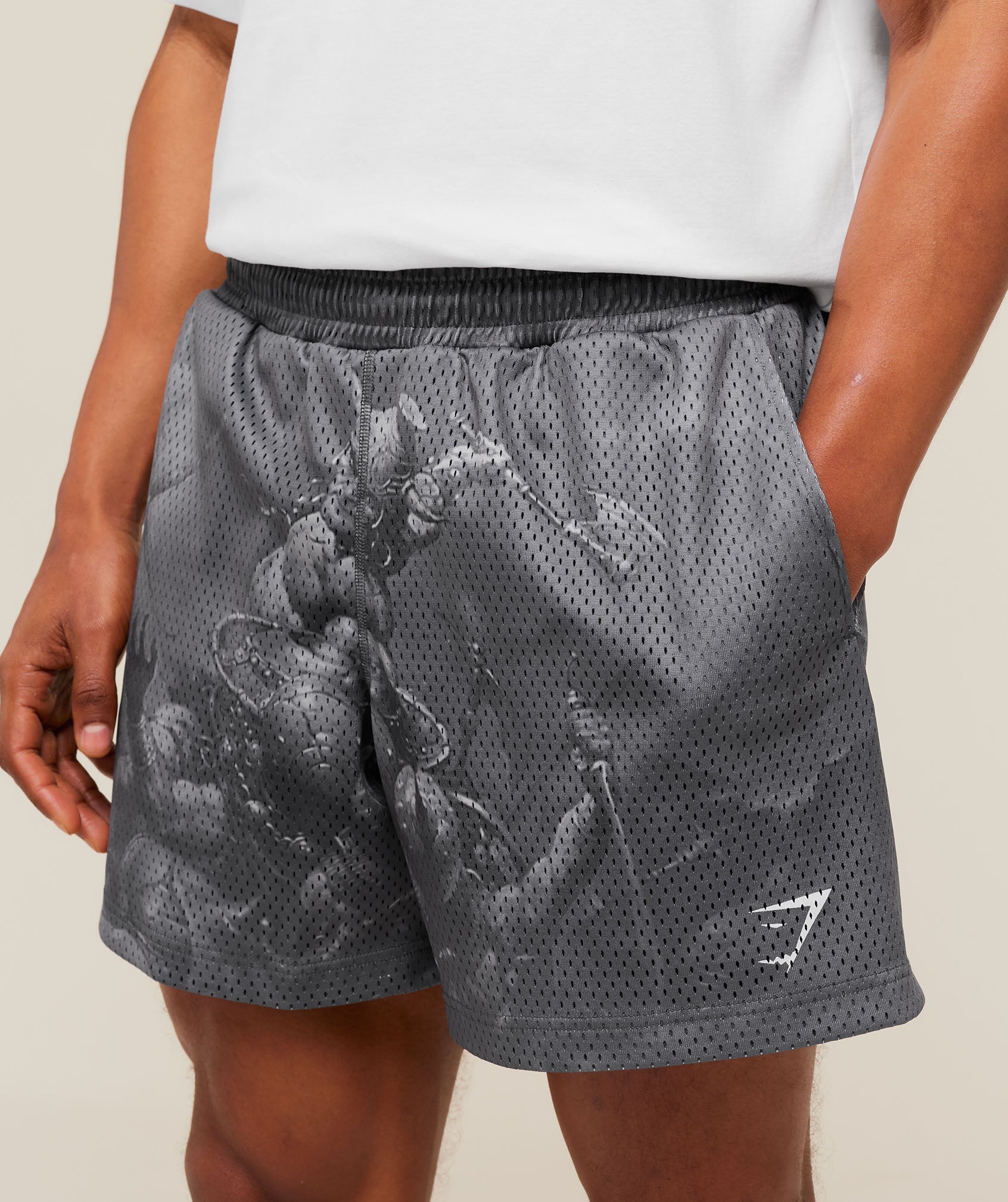 Gymshark Gymshark X Frazetta Power Shorts Onyx Grey