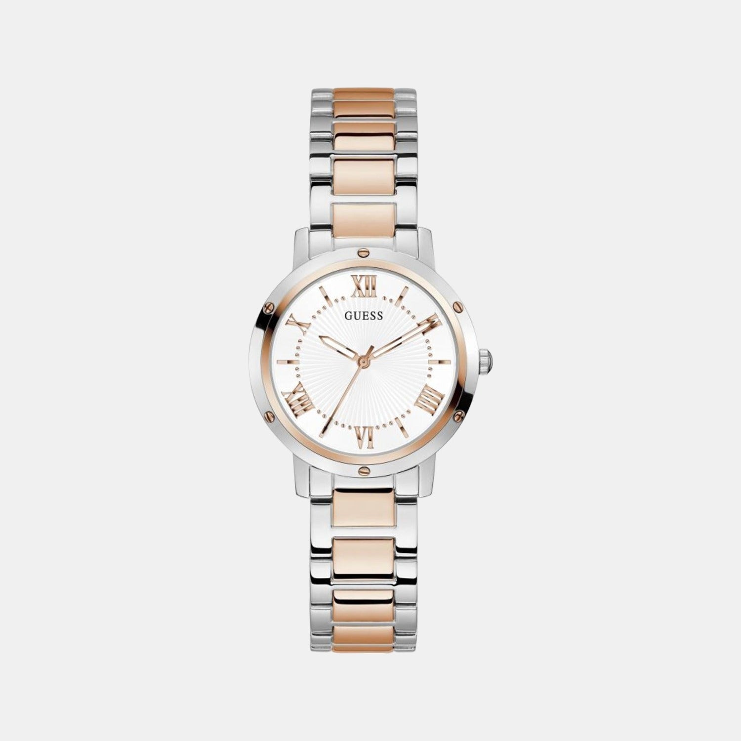 Guess Gd Dawn Women Quartz White Dial Analog Stainless Steel Gw0404L3