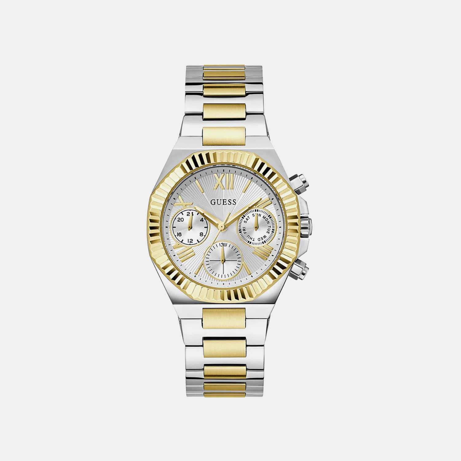 Guess Gd Equality Women Quartz Silver Dial Analog Stainless Steel Gw0769L3
