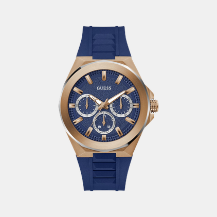 Guess Gs Dashboard Men Quartz Blue Dial Analog Stainless Steel Gw0799G2