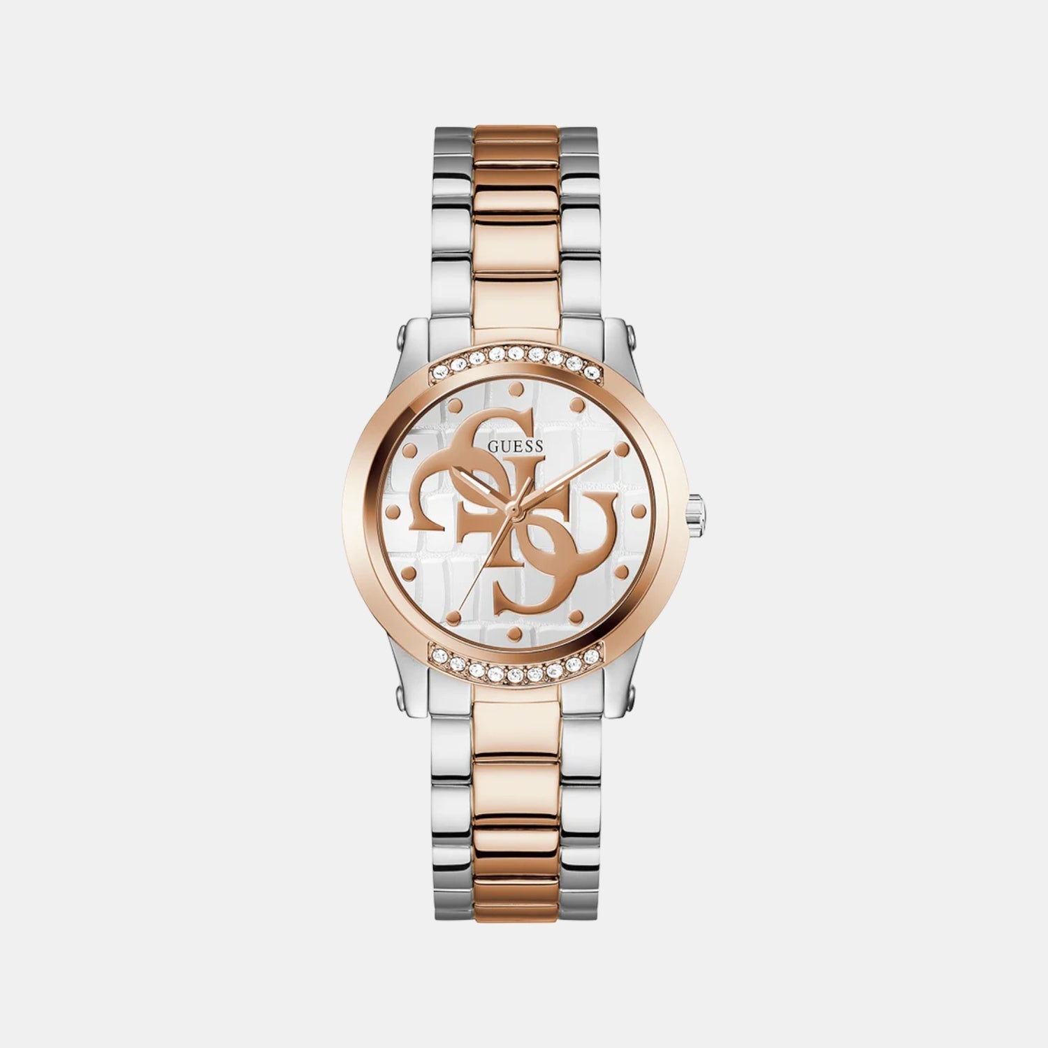 Guess Gt Annette Women Quartz White Dial Analog Stainless Steel Gw0861L5