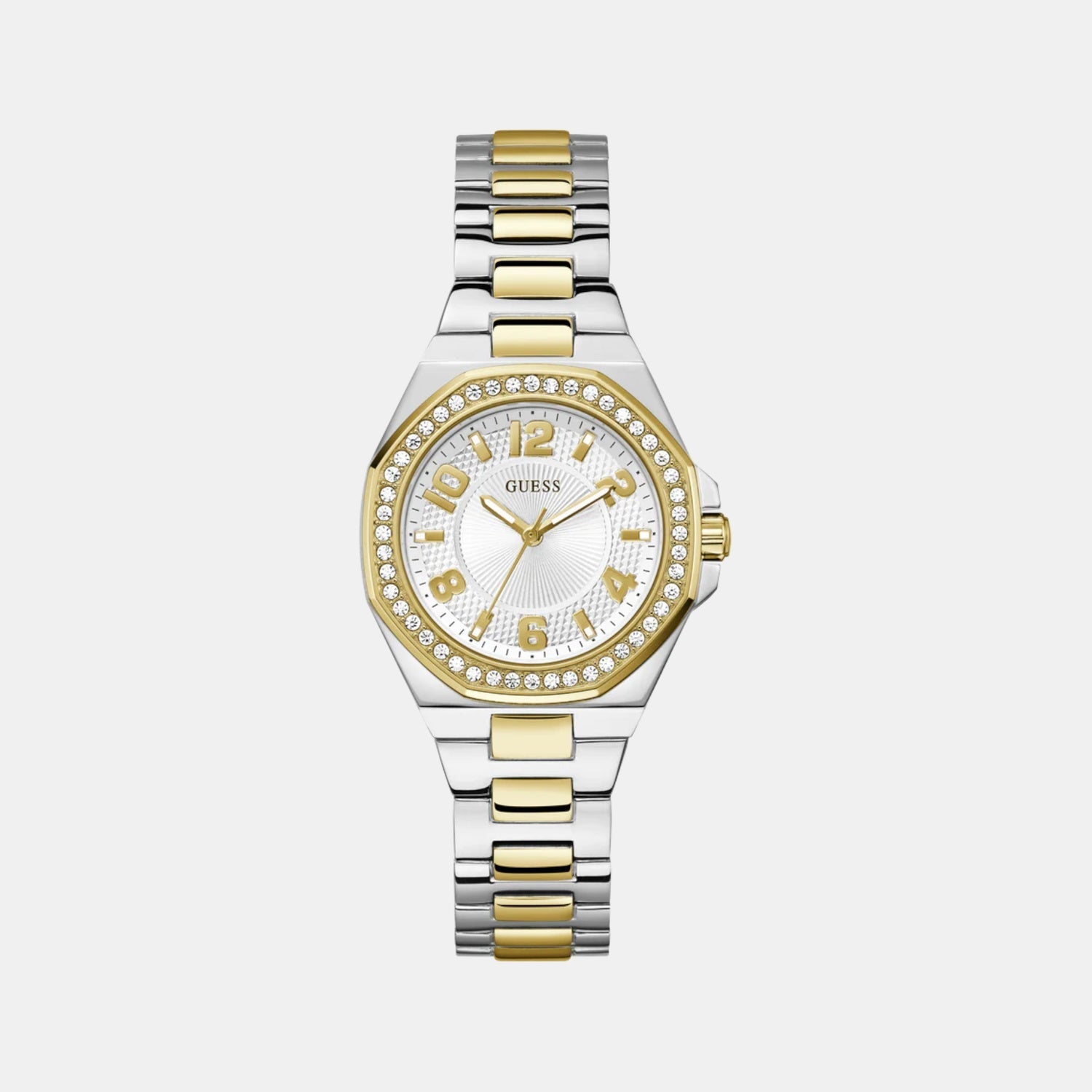 Guess Gs Contessa Women Quartz White Dial Analog Stainless Steel Gw0877L5