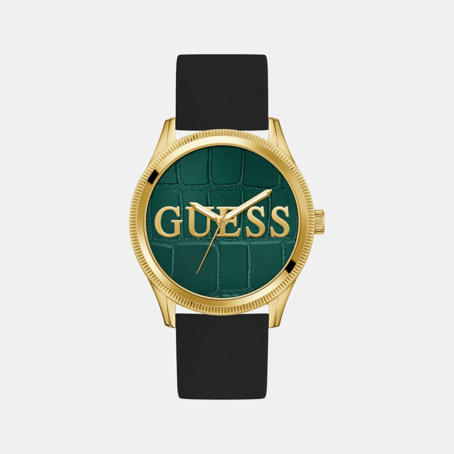 Guess Gt Reputation Men Quartz Green Dial Analog Stainless Steel Gw0887G2