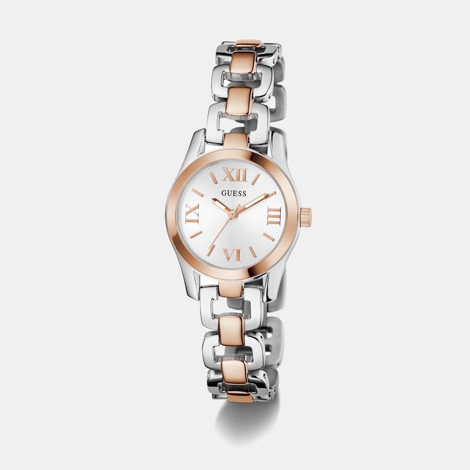 Guess Gb Veda Women Quartz White Dial Analog Stainless Steel Gw0927L5