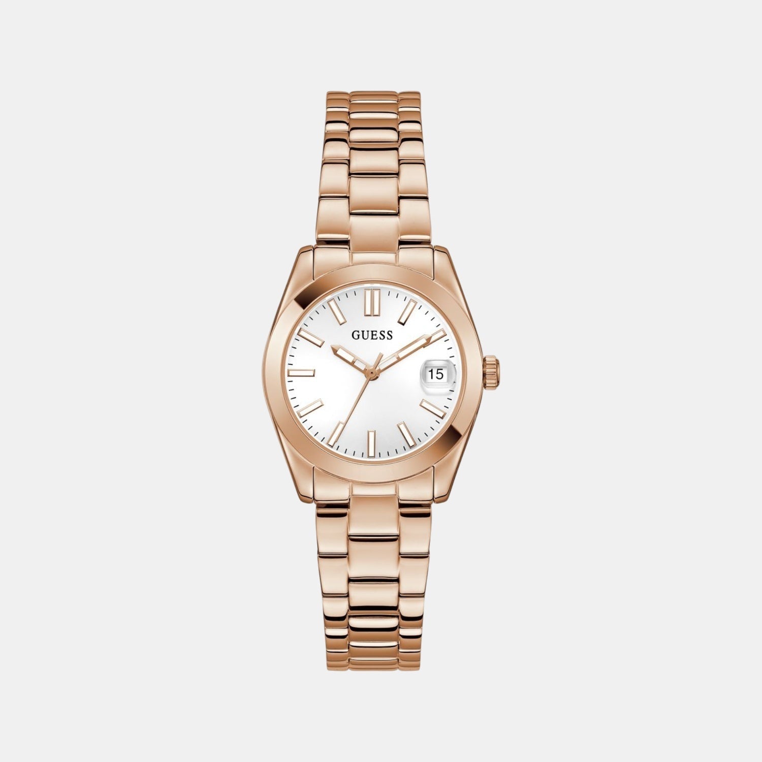 Guess Gd Alice Women Quartz White Dial Analog Stainless Steel Gw0934L4