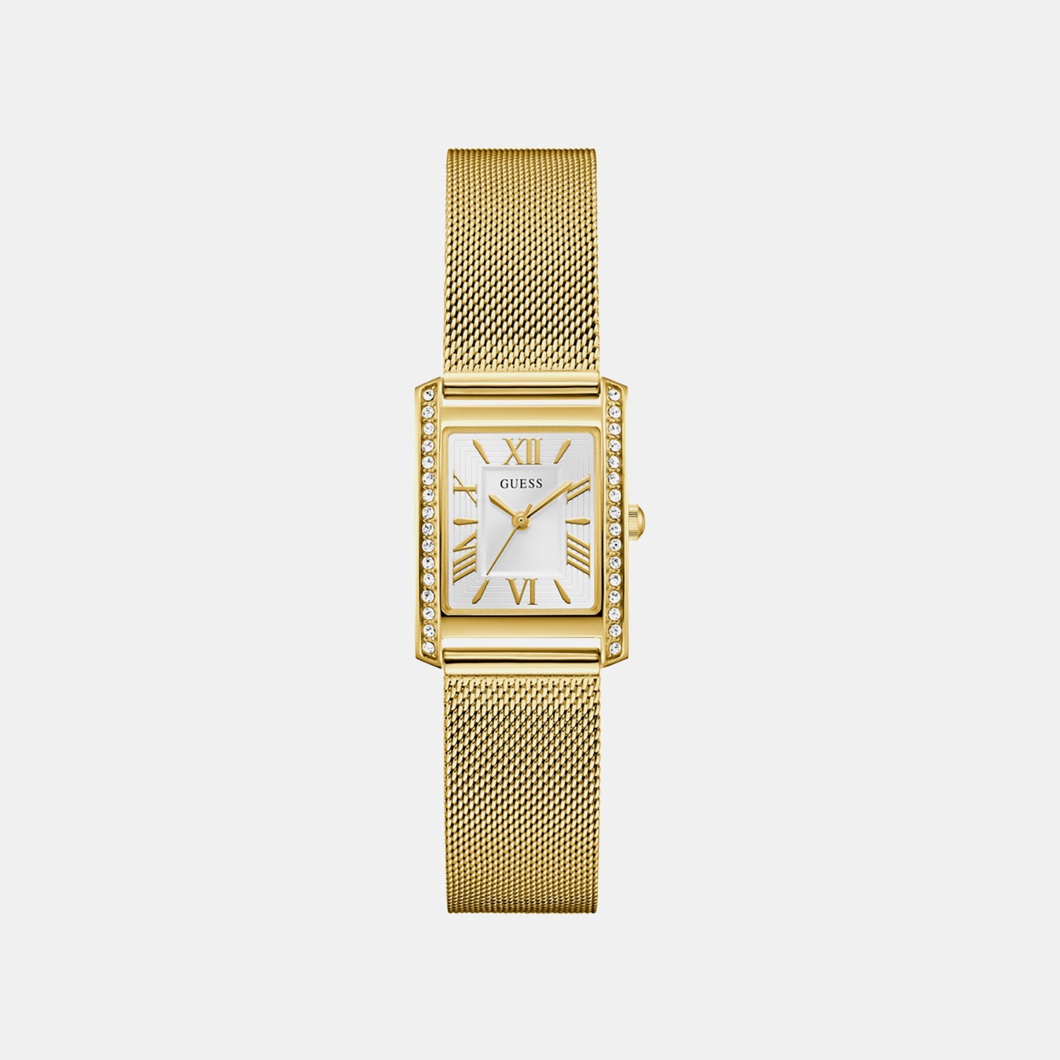 Guess Gd Bonnet Women Quartz White Dial Analog Stainless Steel Gw0997L2