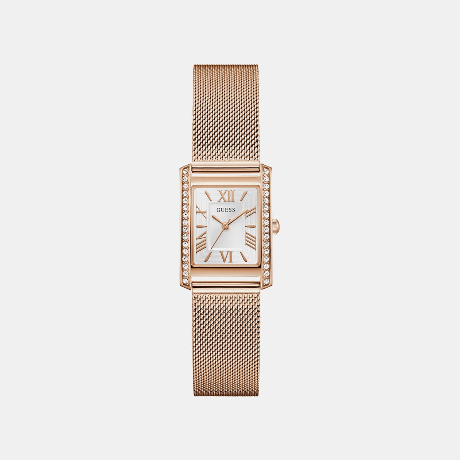 Guess Gd Bonnet Women Quartz White Dial Analog Stainless Steel Gw0997L3