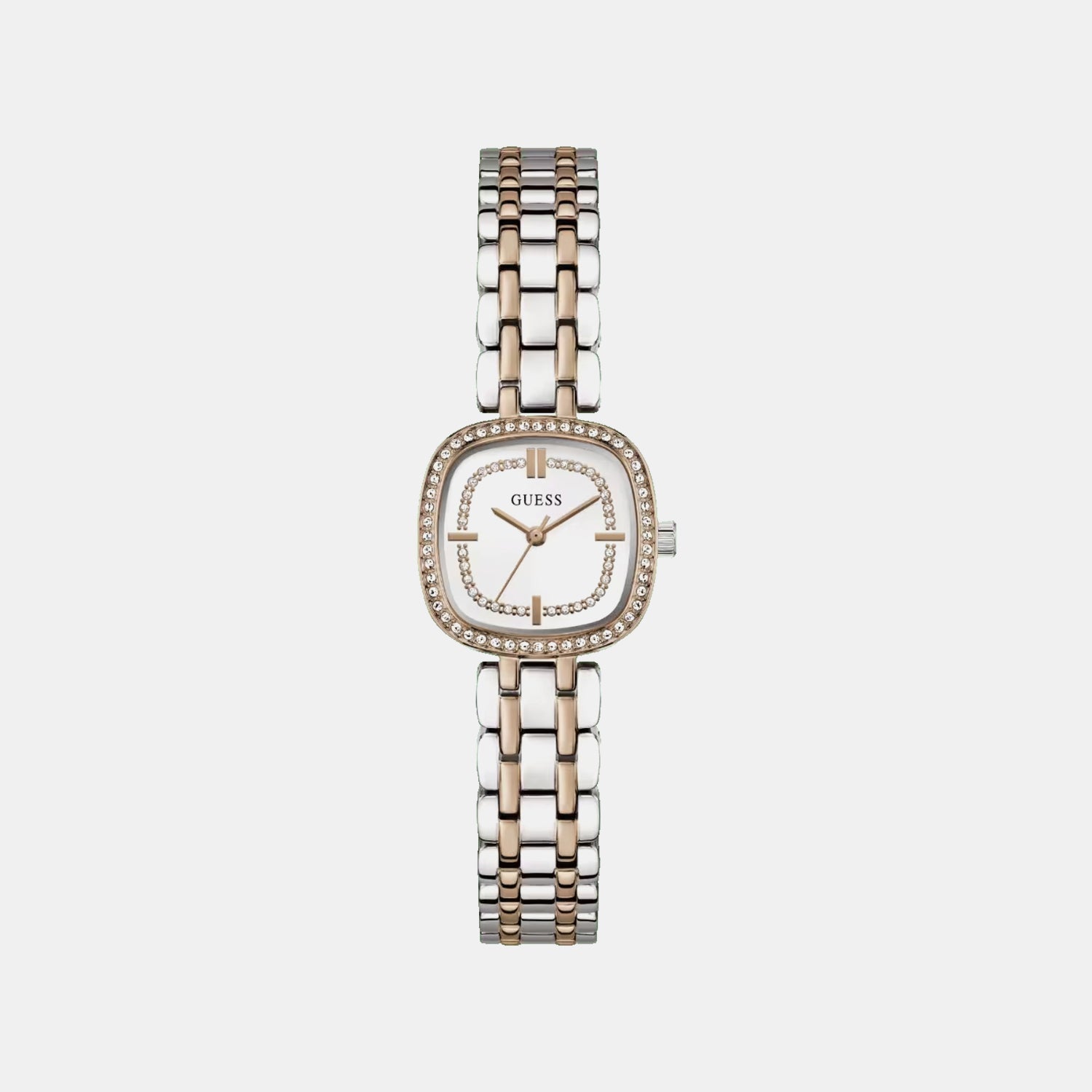 Guess Gb Hazel Women Quartz White Dial Analog Stainless Steel Gw1018L5