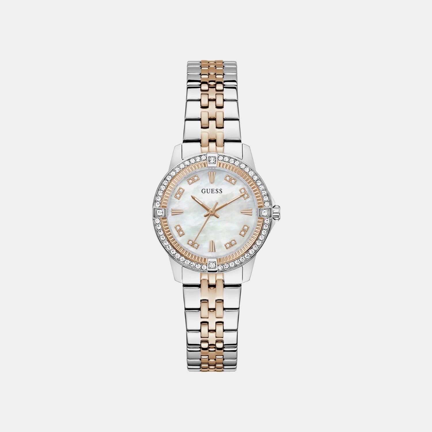 Guess Gd Colette Women Quartz White Dial Analog Stainless Steel Gw1027L5