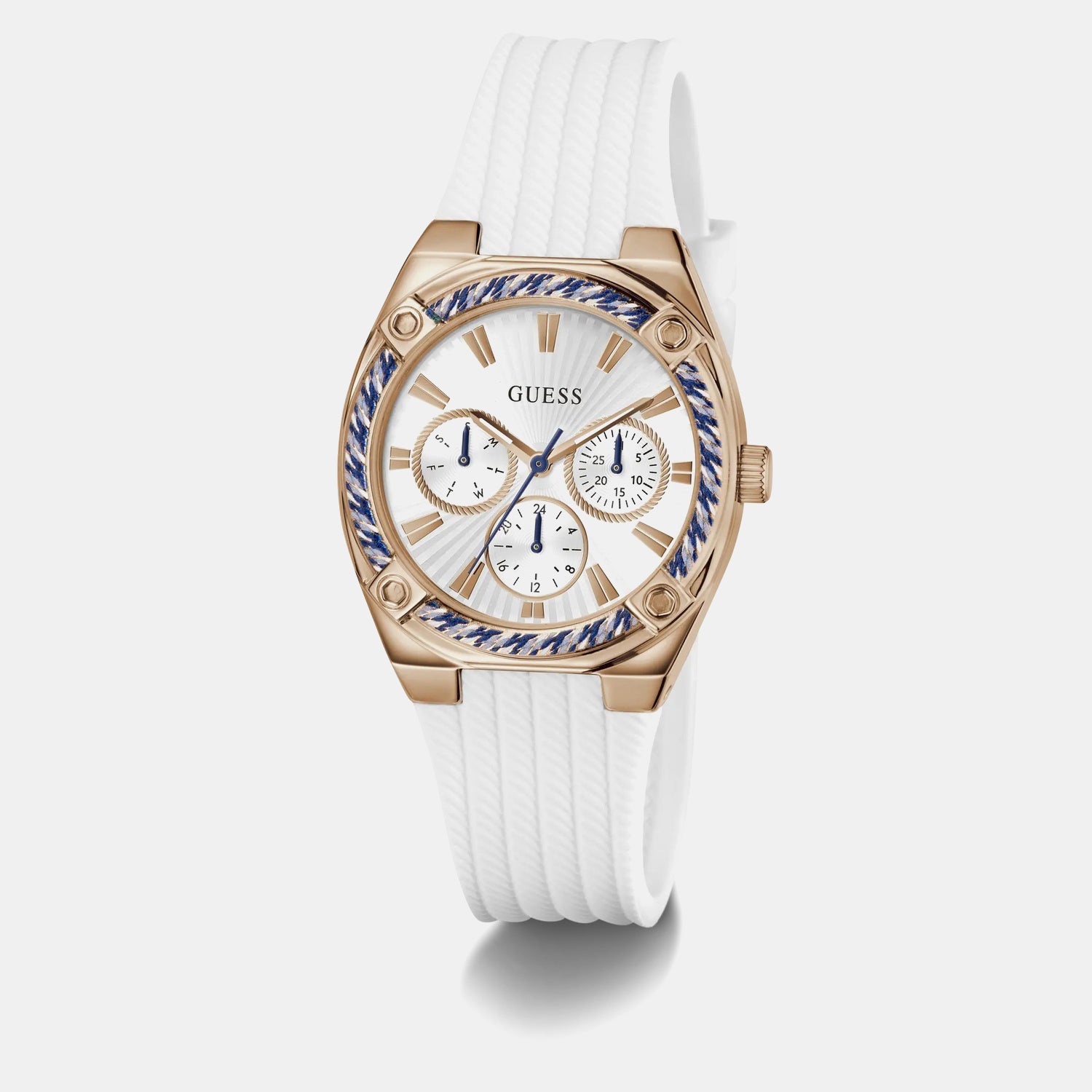 Guess Gs Saylor Women Quartz White Dial Analog Stainless Steel Gw1036L4