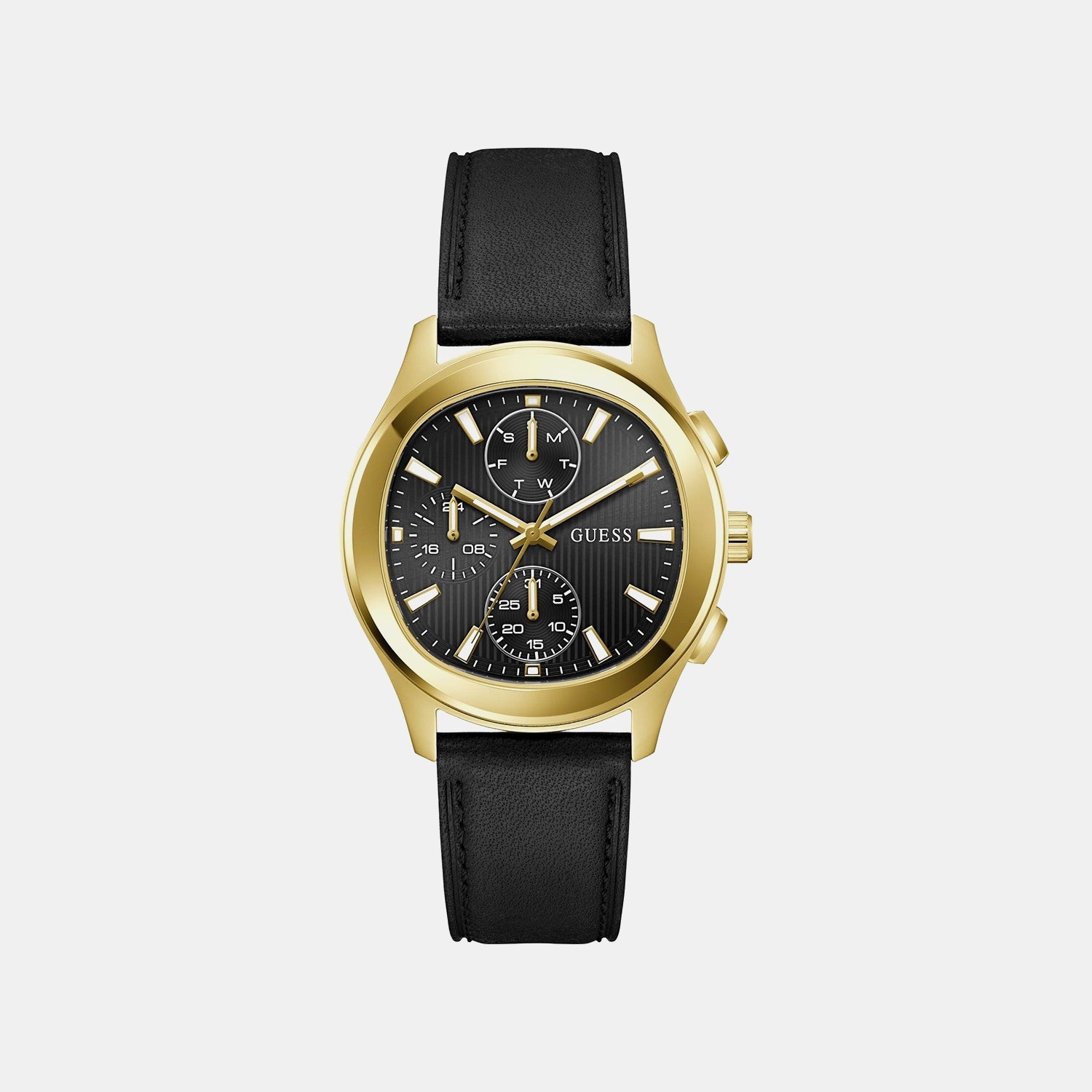 Guess Gd Palmer Men Quartz Black Dial Analog Stainless Steel Gw1049G2