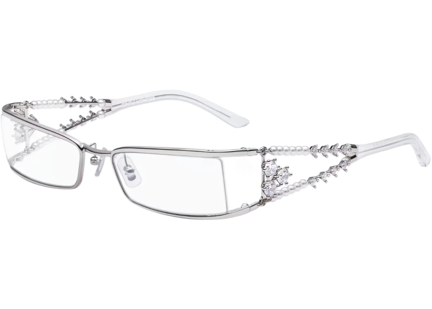 Gentle Monster Kiira 02 Sunglasses Silver/Clear