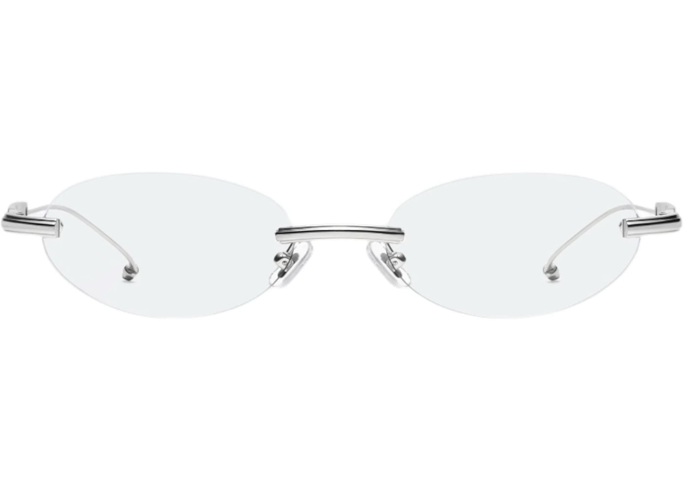 gentle monster maison margiela glasses silver clear (mm217 02)