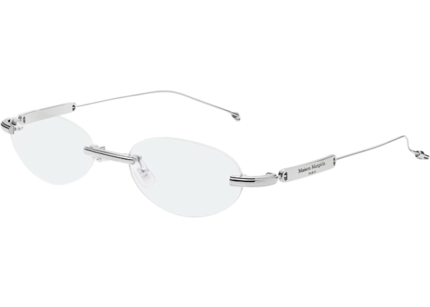Gentle Monster Maison Margiela Glasses Silver Clear (Mm217 02)