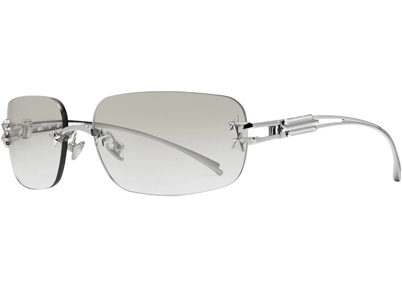 GENTLE MONSTER 「Jennie - Glitter 02」 Gentle Monster X Jennie Jentle Salon Glitter Sunglasses Silver (02