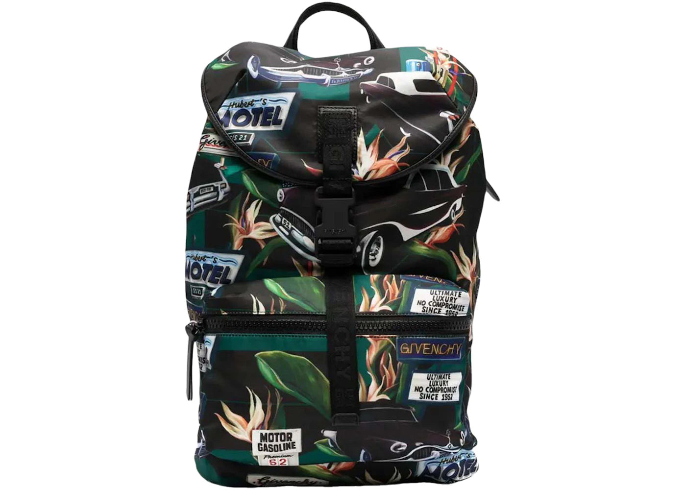 Givenchy Motel Print Backpack Multicolor