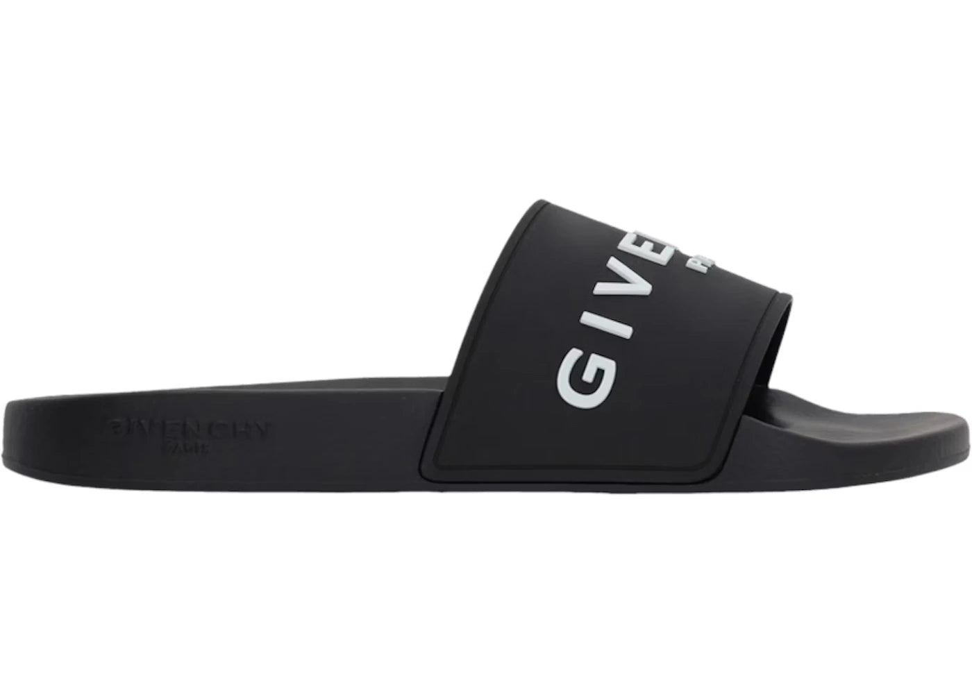 Givenchy Paris Slide Sandals Black