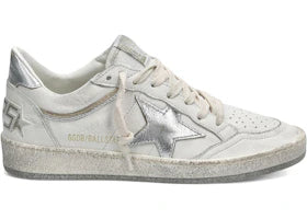 Golden Goose Ball Star Optic White Silver (Women'S)
