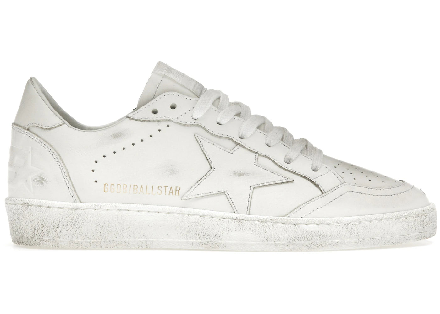Golden Goose Ball Star Triple White