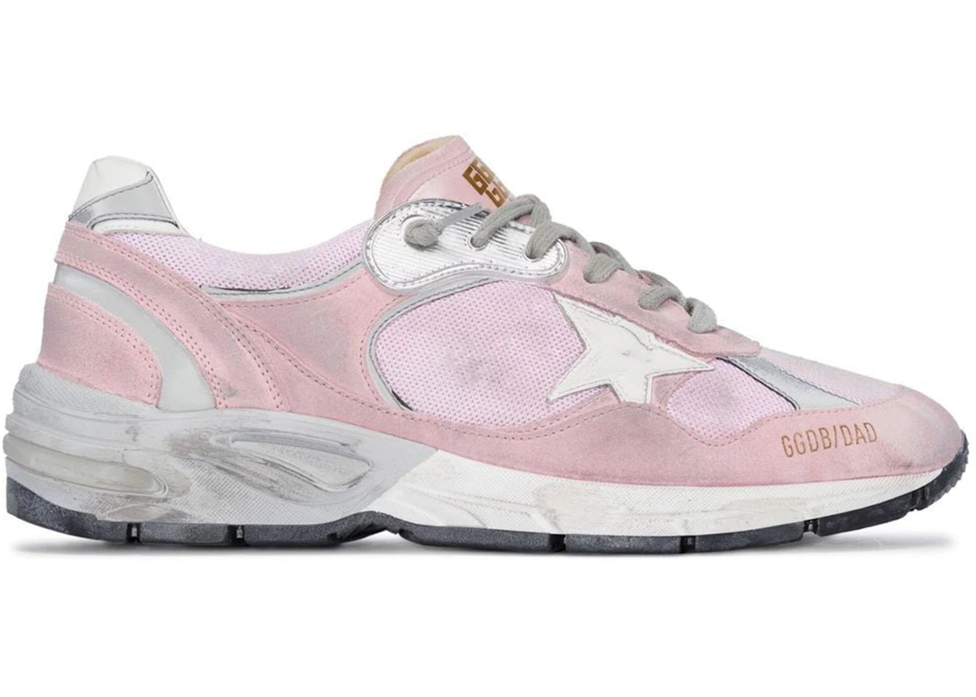 Golden Goose Dad-Star Blush Pink Bone White