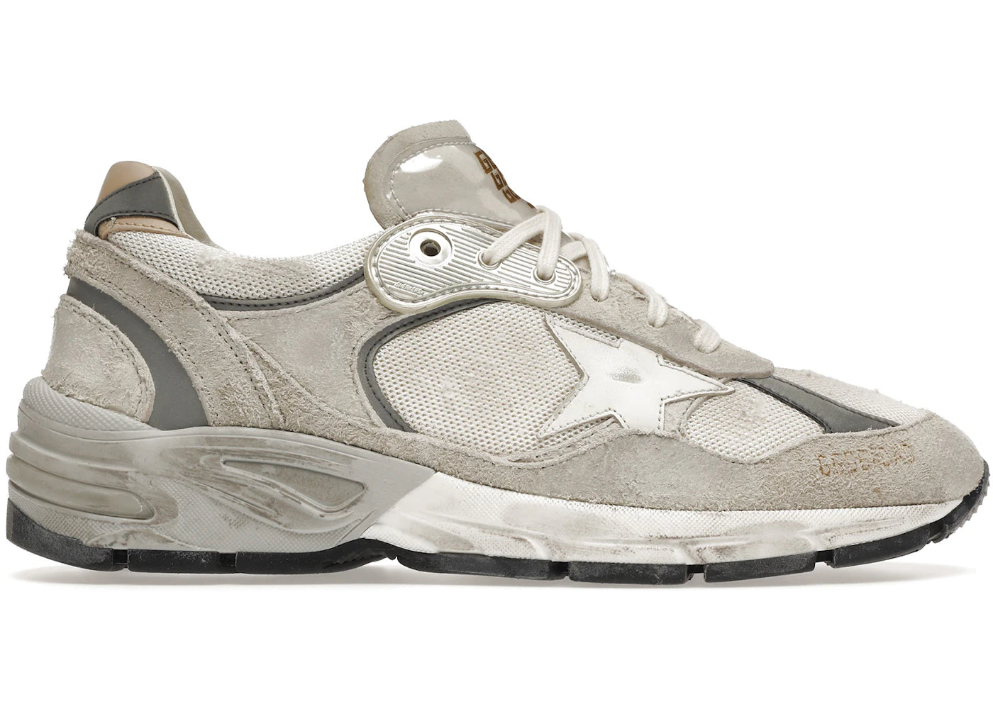 Golden Goose Dad-Star Off White Light Grey