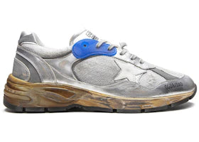 Golden Goose Dad-Star Silver White Blue Grey