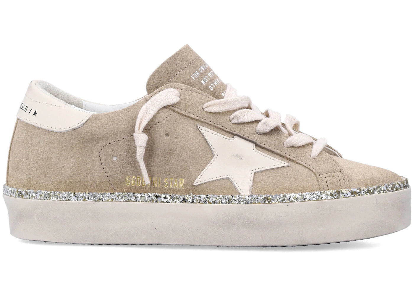 Golden Goose Hi Star Beige (Women'S)