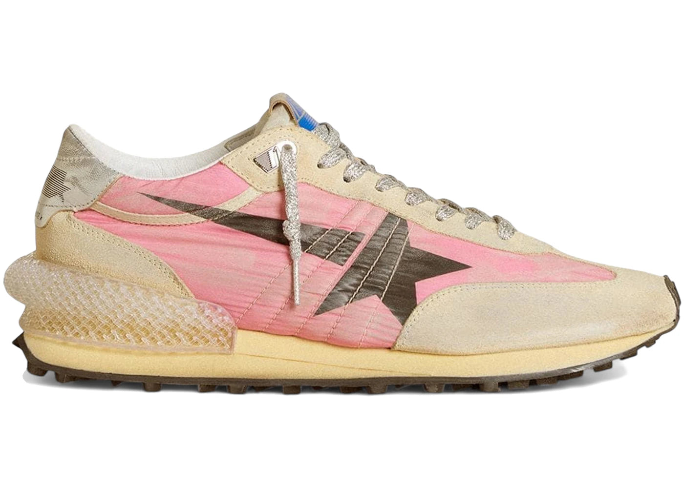 Golden Goose Marathon Pink Beige Black (Women'S)