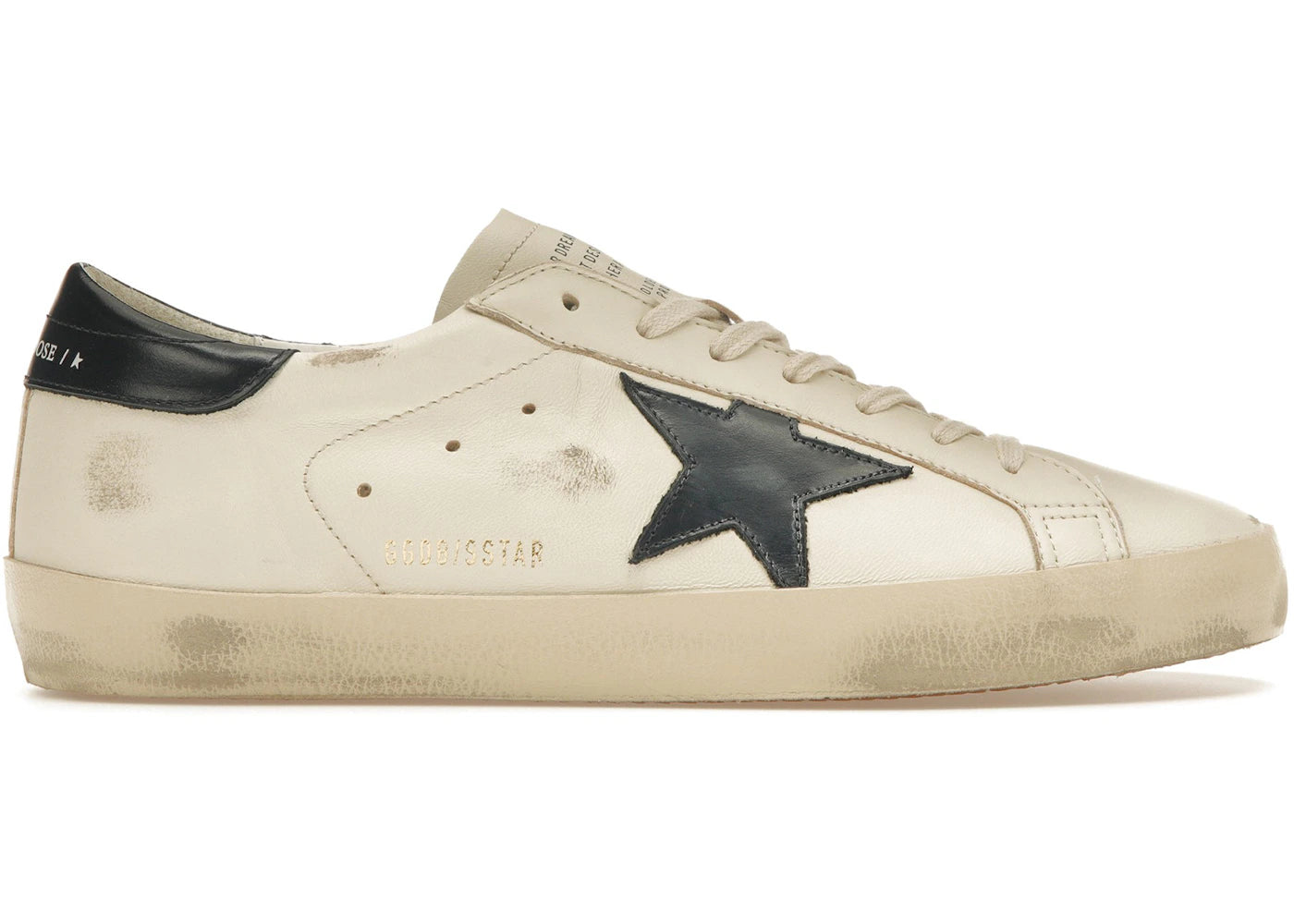 Golden Goose Super-Star Beige Night Blue