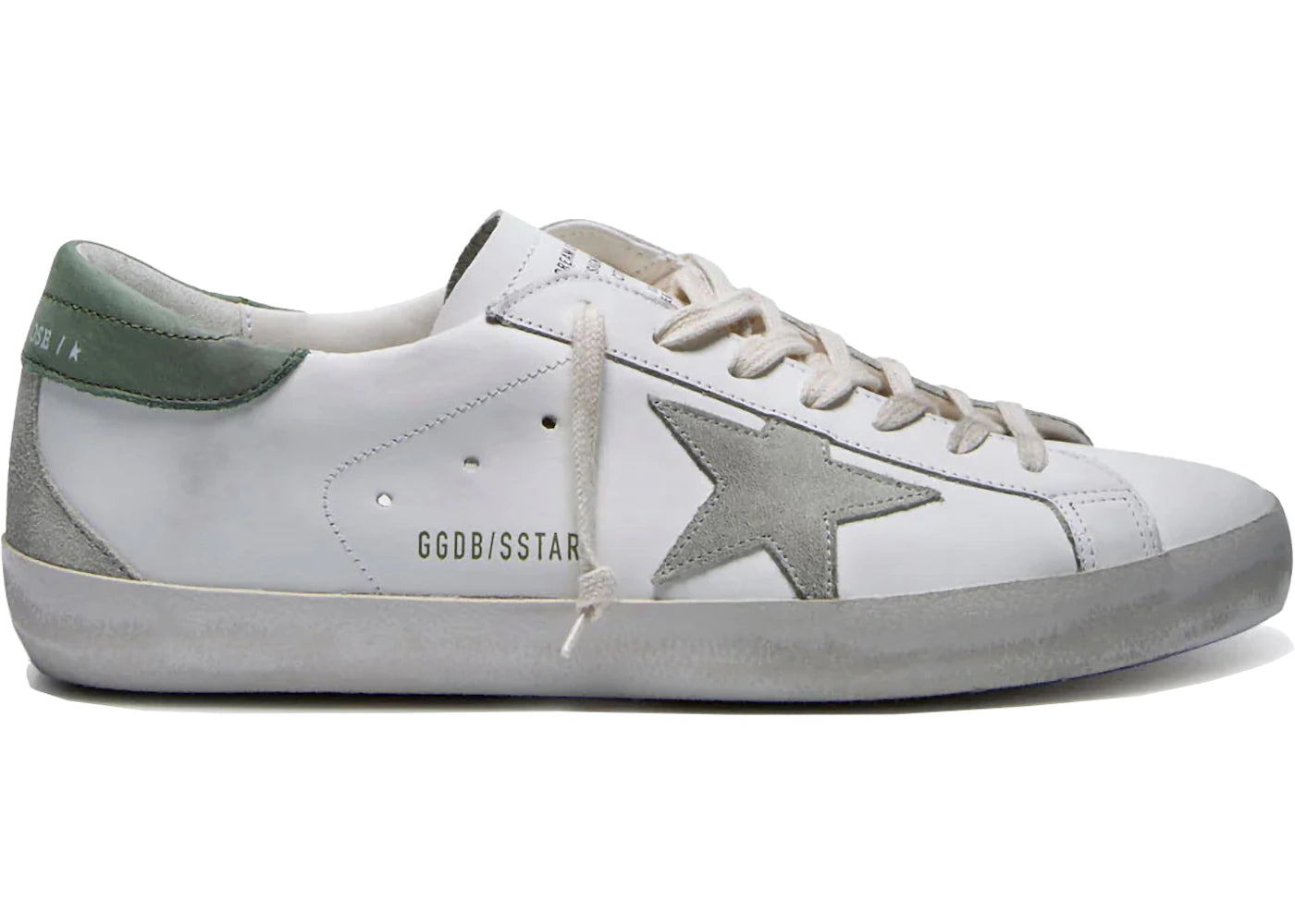 Golden Goose Super Star White Green Ice