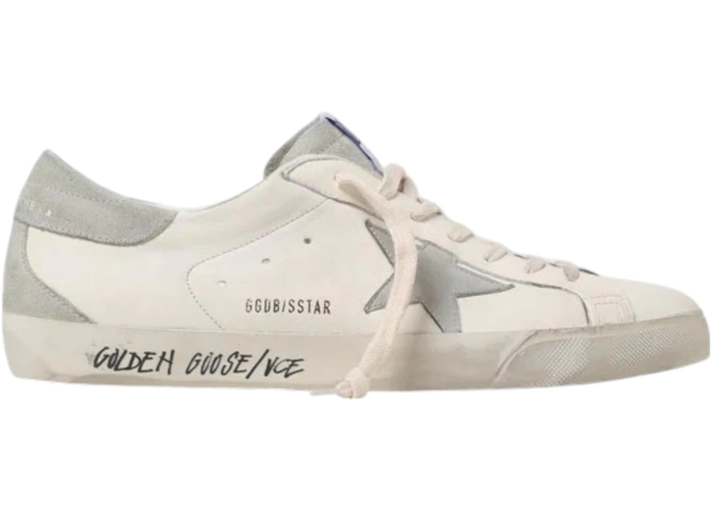 Golden Goose Super-Star White Grey Ss25
