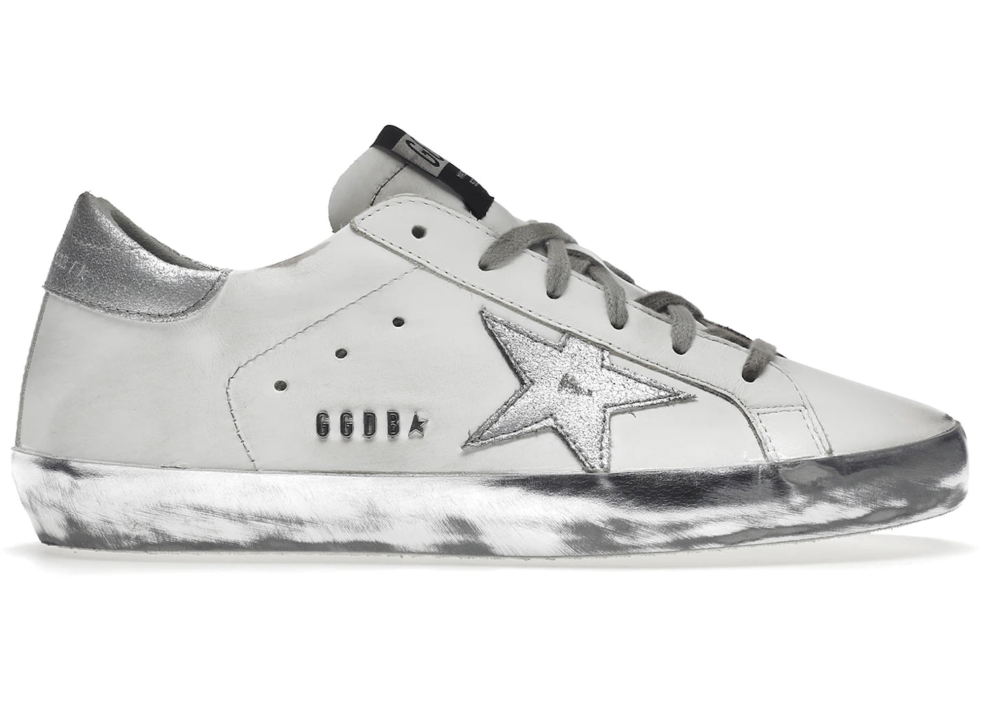 Golden Goose Super-Star White Silver Sparkle (Women'S) – Kicks Machine
