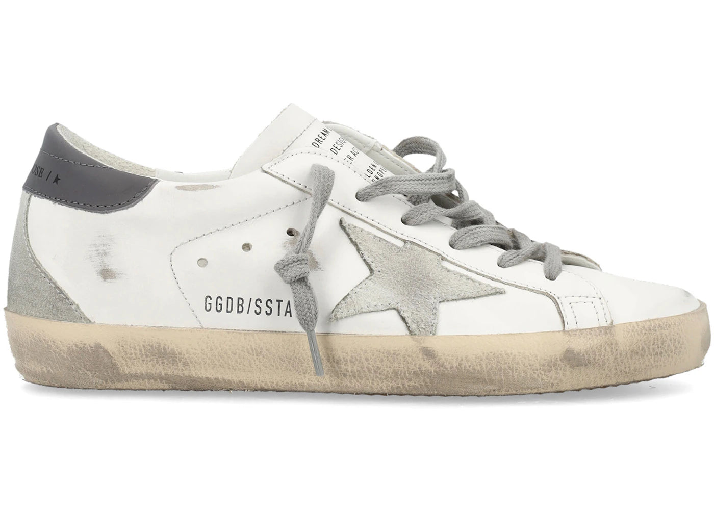 Golden Goose Superstar Deluxe White Ice Dark Grey (Women'S)