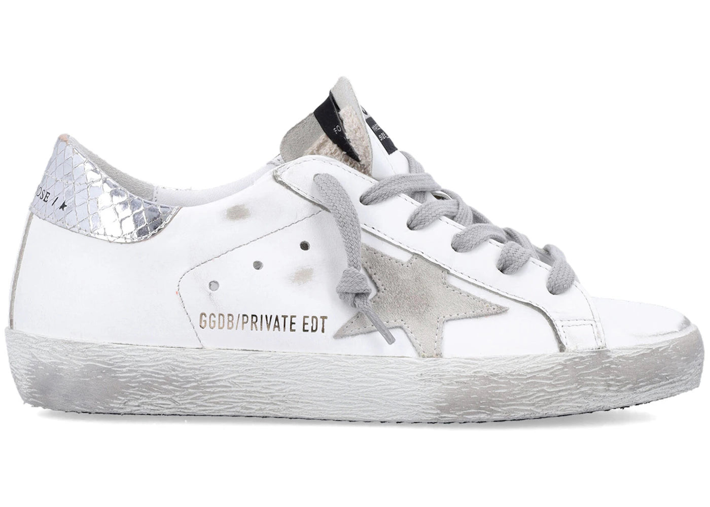 Golden Goose Superstar Silver Gold Mismatch (Women'S)