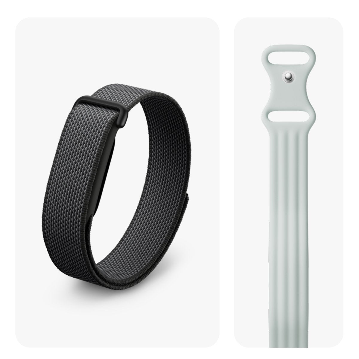 Google Fitbit Air Active Bundle Obsidian + Fog Active Band