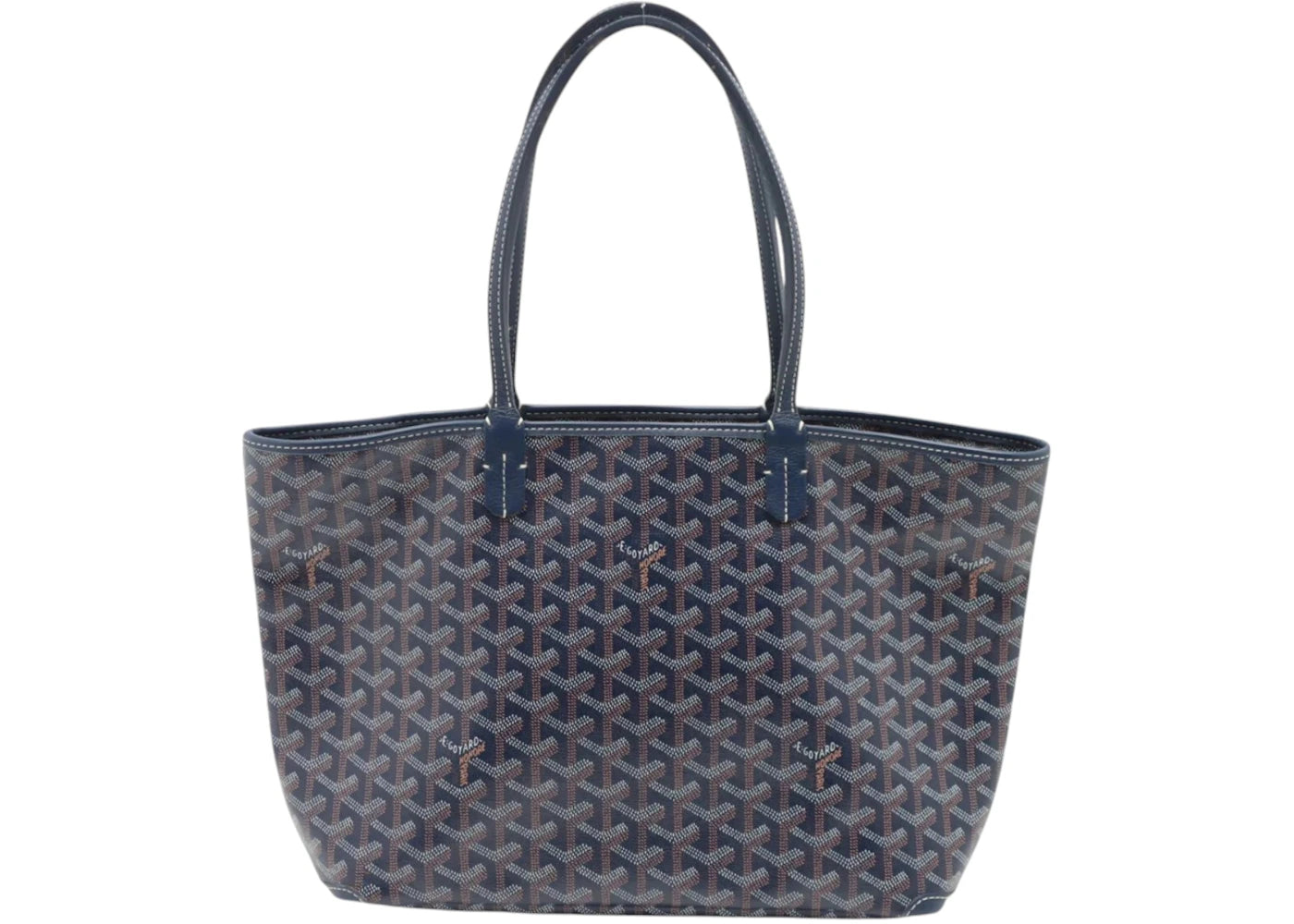 Goyard Artois Tote Pm Navy Blue
