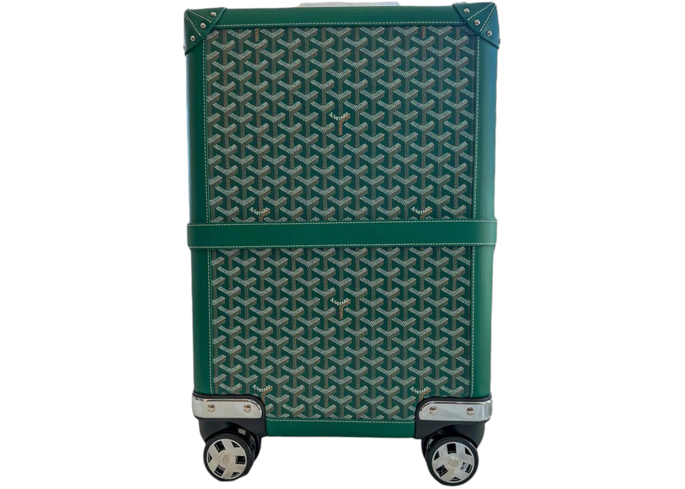 Goyard Bourget Trolley Case Pm Green